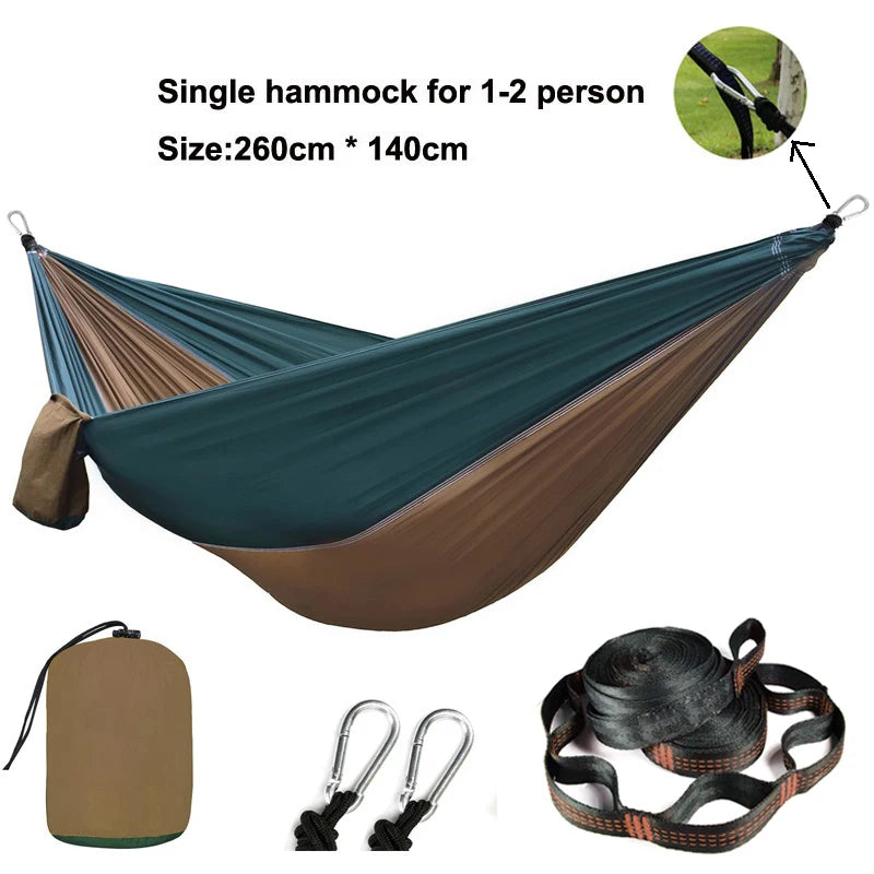 Zoowee™ Outdoor Parachute Sleeping Hammock