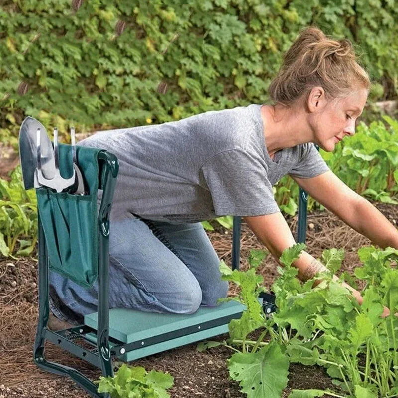 KneeCloud™ Pain Relief Gardening Stool + Storage Pouch