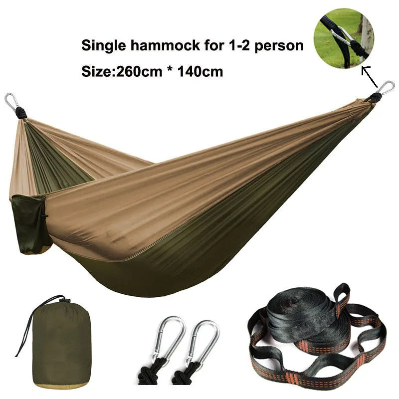 Zoowee™ Outdoor Parachute Sleeping Hammock