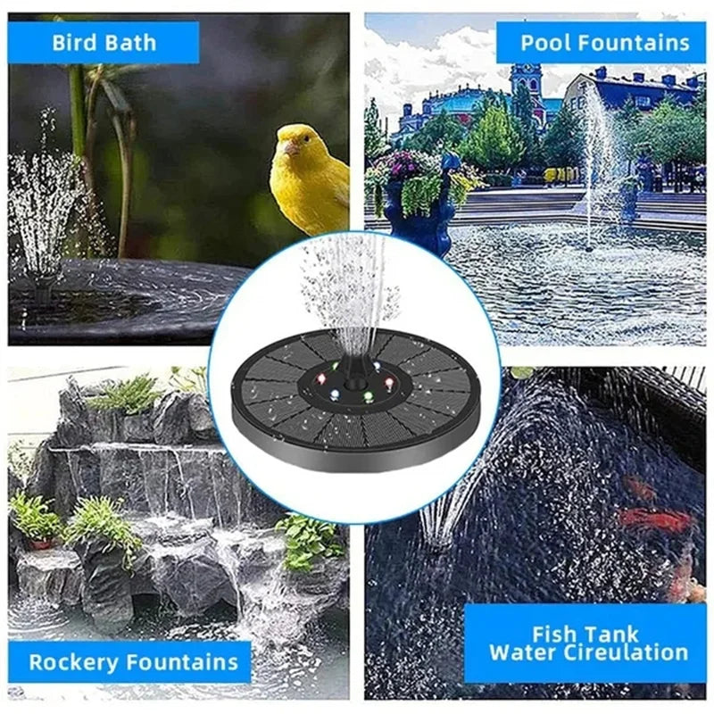 SunDisc™ Solar Powered Water Fountain