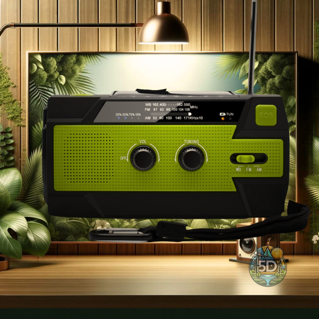 2024 Multifunctional Solar Powered Radio