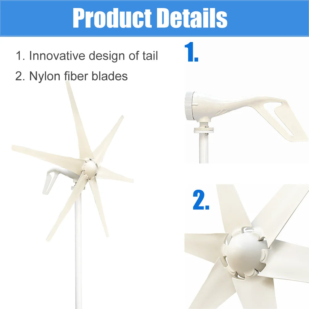 Eco-Friendly Wind Power Generator