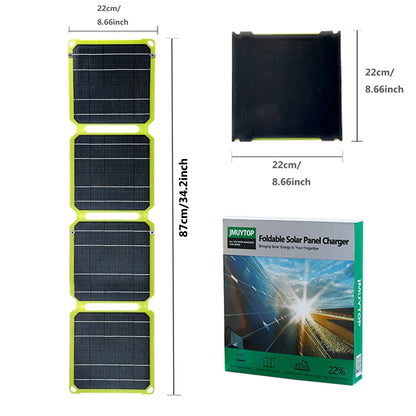 JMUYTOP Solar Power Bank