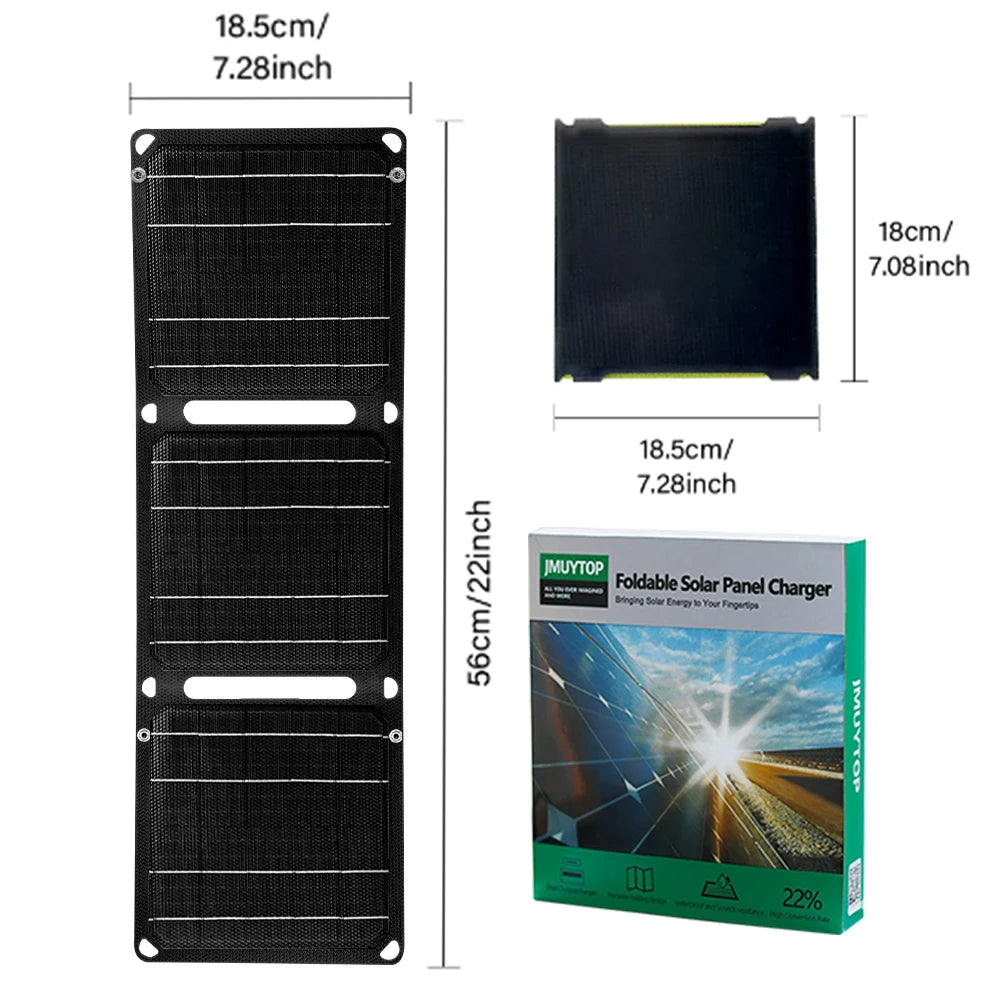 JMUYTOP Solar Power Bank