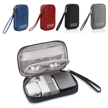 Compact Electronic and Gadget Organizer Bag