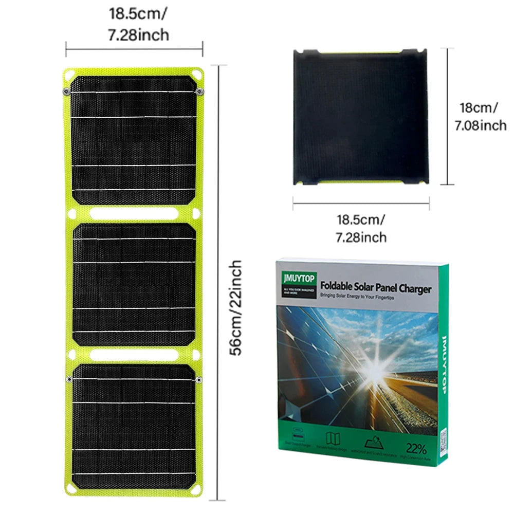 JMUYTOP Solar Power Bank