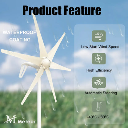 Eco-Friendly Wind Power Generator