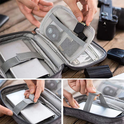 Compact Electronic and Gadget Organizer Bag