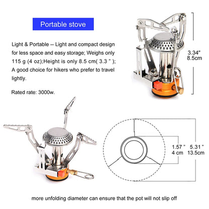 Widesea Foldable Camping Furnace