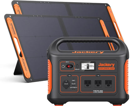 Portable Solar Generator 1000 – 1002Wh Capacity