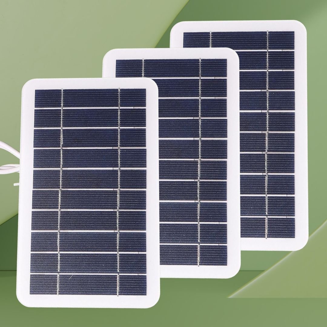 PocketPanel™  Portable Solar Panel 5V 2W Solar Plate with USB